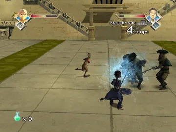 Nickelodeon Avatar - The Last Airbender - The Burning Earth screen shot game playing